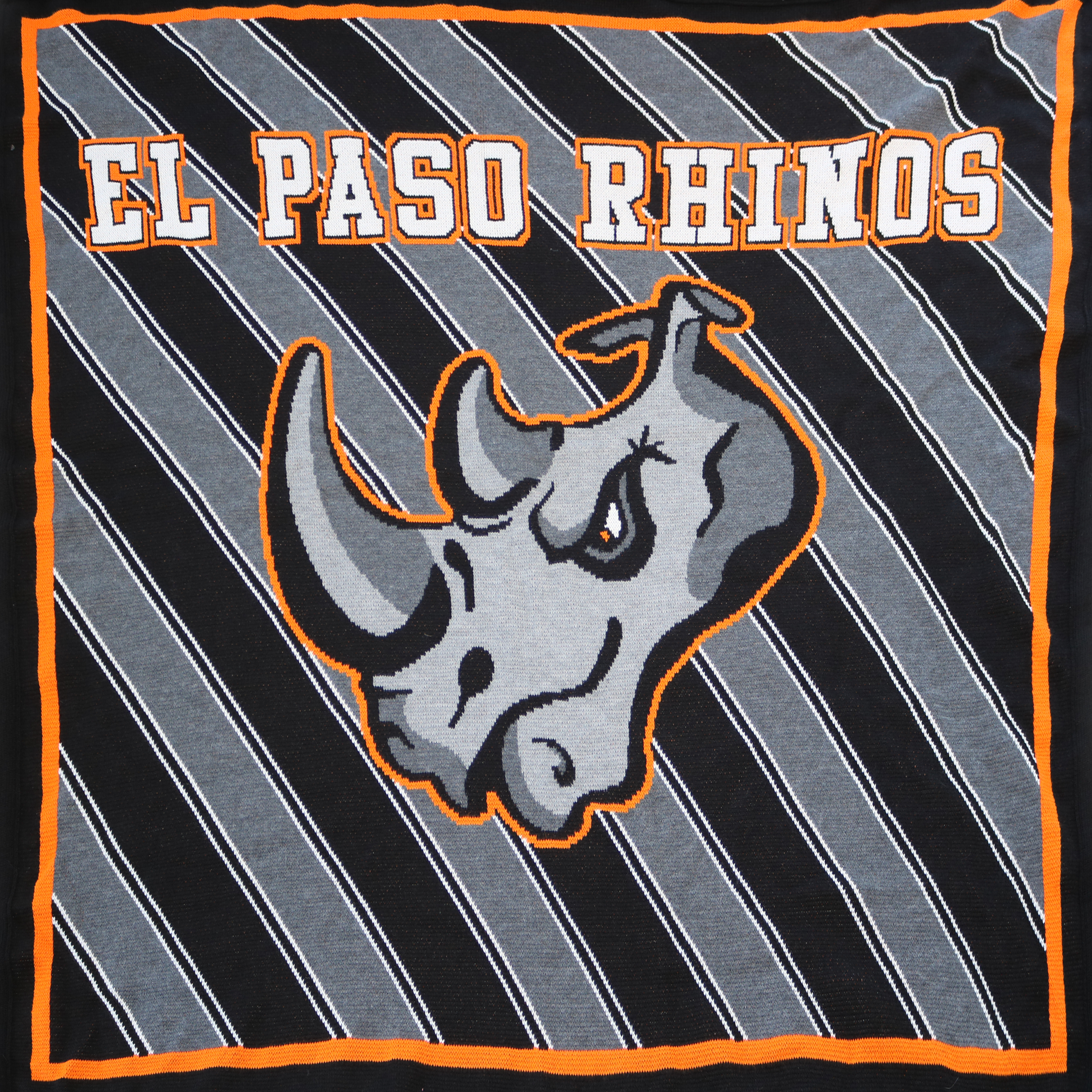 Vintage El Paso Rhinos Hockey Jersey Mens Medium Bakka Leonard 23
