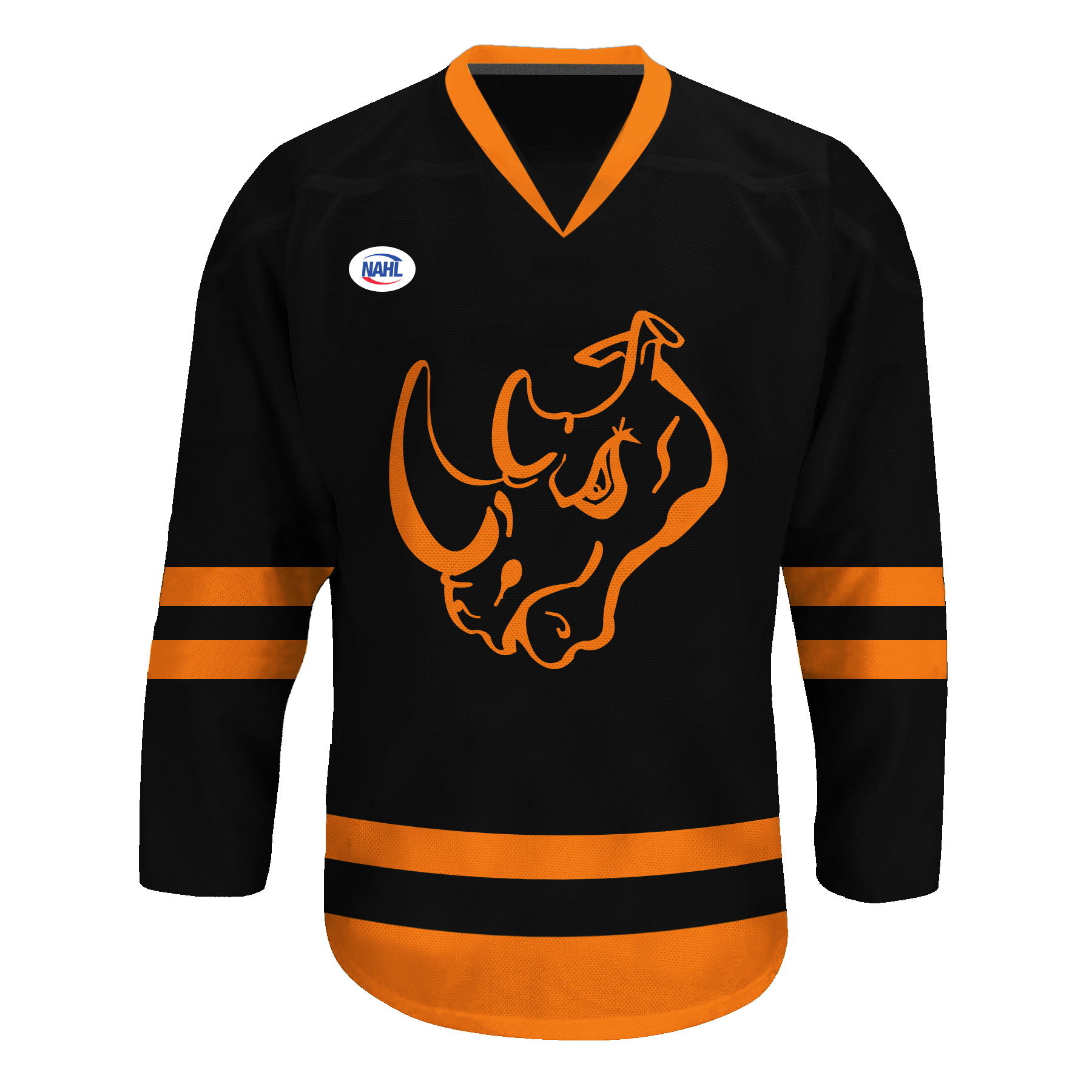 Rhino Neon Black Jersey El Paso Rhinos Online Store