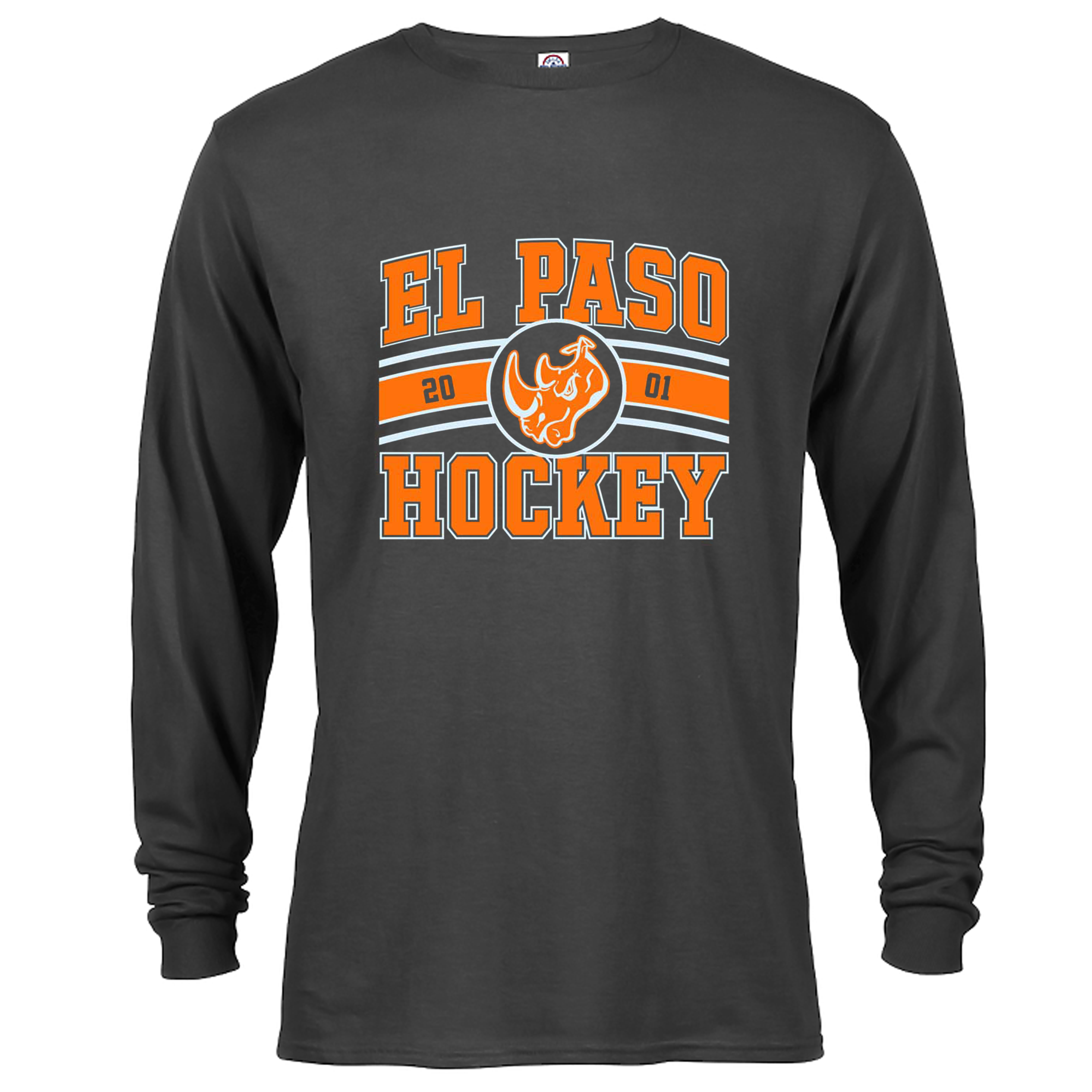 El Paso Hockey Neon Tri-Blend Long Sleeve El Paso Rhinos Online Store